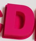 Carregar imagem no visualizador da galeria, Moldes de letras cor-de-rosa gigantes A - Z (Todas as 26 Letras Definidas) também disponíveis como single ou pacote de 2 - perfeito para resinas!