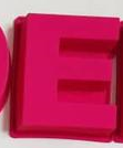 Carregar imagem no visualizador da galeria, Moldes de letras cor-de-rosa gigantes A - Z (Todas as 26 Letras Definidas) também disponíveis como single ou pacote de 2 - perfeito para resinas!