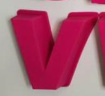 Carregar imagem no visualizador da galeria, Moldes de letras cor-de-rosa gigantes A - Z (Todas as 26 Letras Definidas) também disponíveis como single ou pacote de 2 - perfeito para resinas!