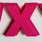 Carregar imagem no visualizador da galeria, Moldes de letras cor-de-rosa gigantes A - Z (Todas as 26 Letras Definidas) também disponíveis como single ou pacote de 2 - perfeito para resinas!