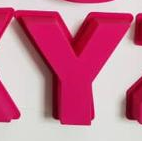 Carregar imagem no visualizador da galeria, Moldes de letras cor-de-rosa gigantes A - Z (Todas as 26 Letras Definidas) também disponíveis como single ou pacote de 2 - perfeito para resinas!